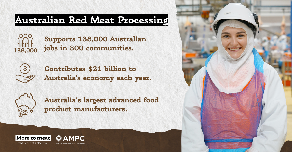 More to meat campaign highlights important contribution of red meat processors
