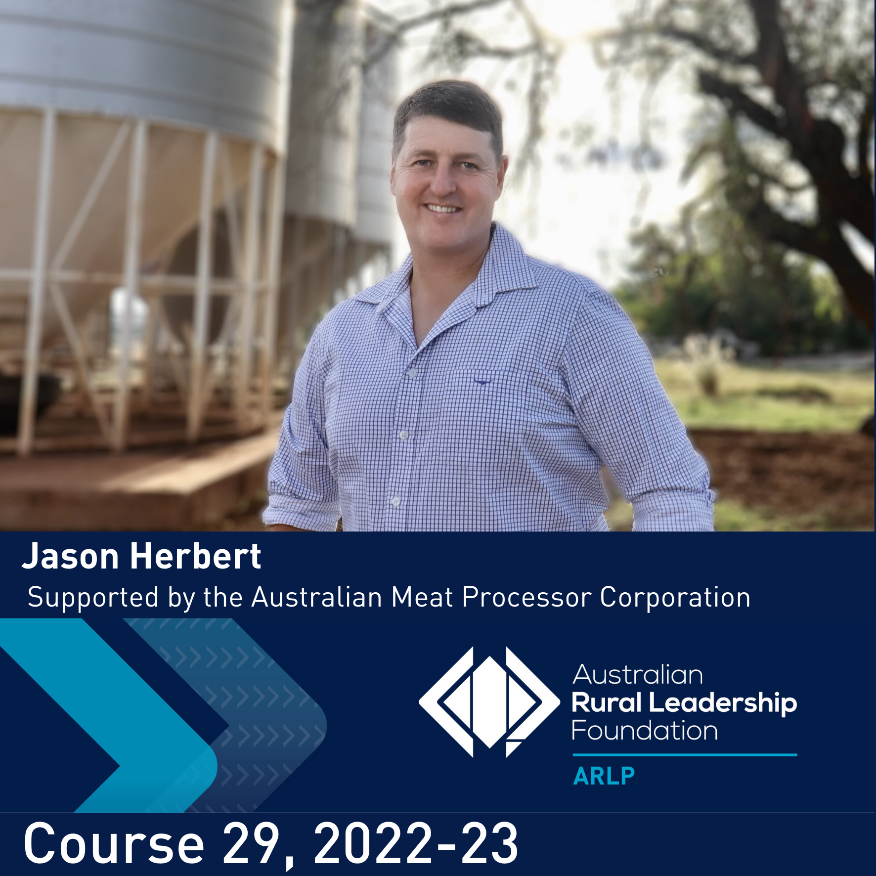 AMPC welcomes Jason to the Australian Rural Leadership Program