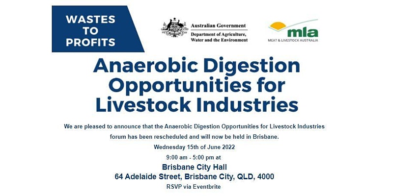 Anaerobic digestion opportunities for livestock industries
